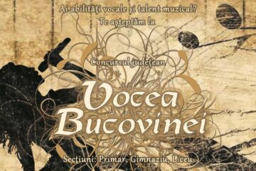 Concursul județean de muzică ușoară „Vocea Bucovinei”, ediția a V-a, sâmbătă, la Shopping City Suceava