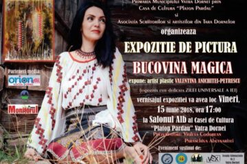 Expoziția de pictură „Bucovina Magică”, la Casa de Cultură „Platon Pardău” din Vatra Dornei