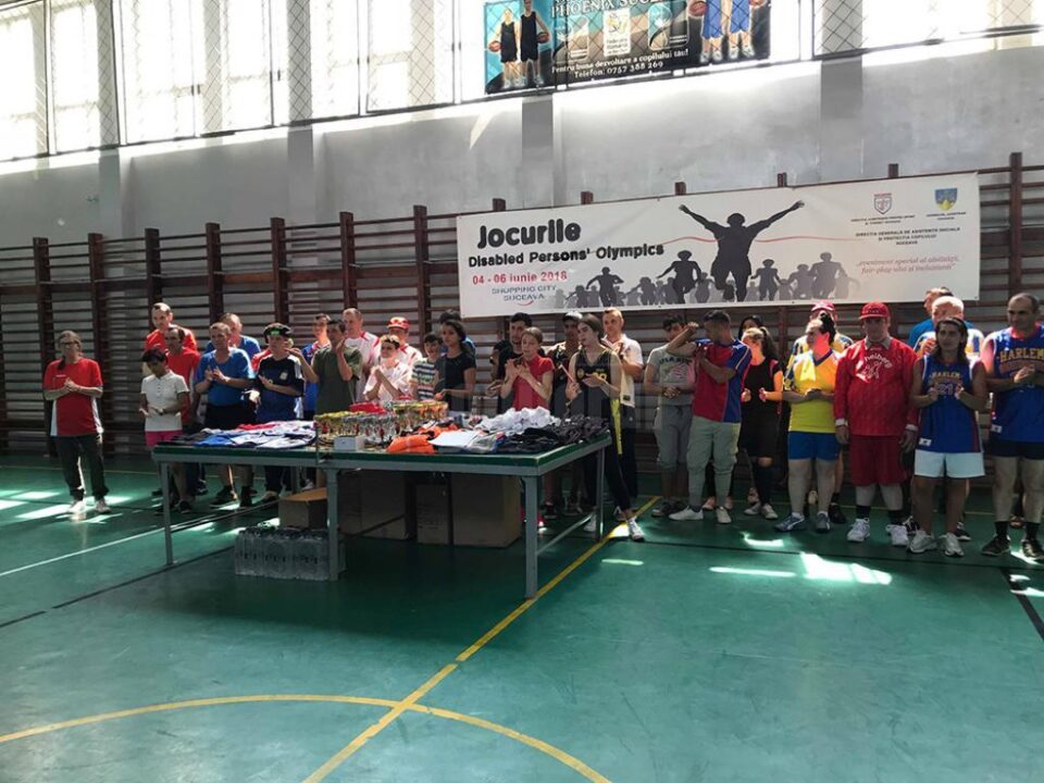 Jocurile „Disabled Persons' Olympics”, la Centrul Școlar Suceava