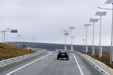Singurul tronson finalizat al variantei ocolitoare a Sucevei