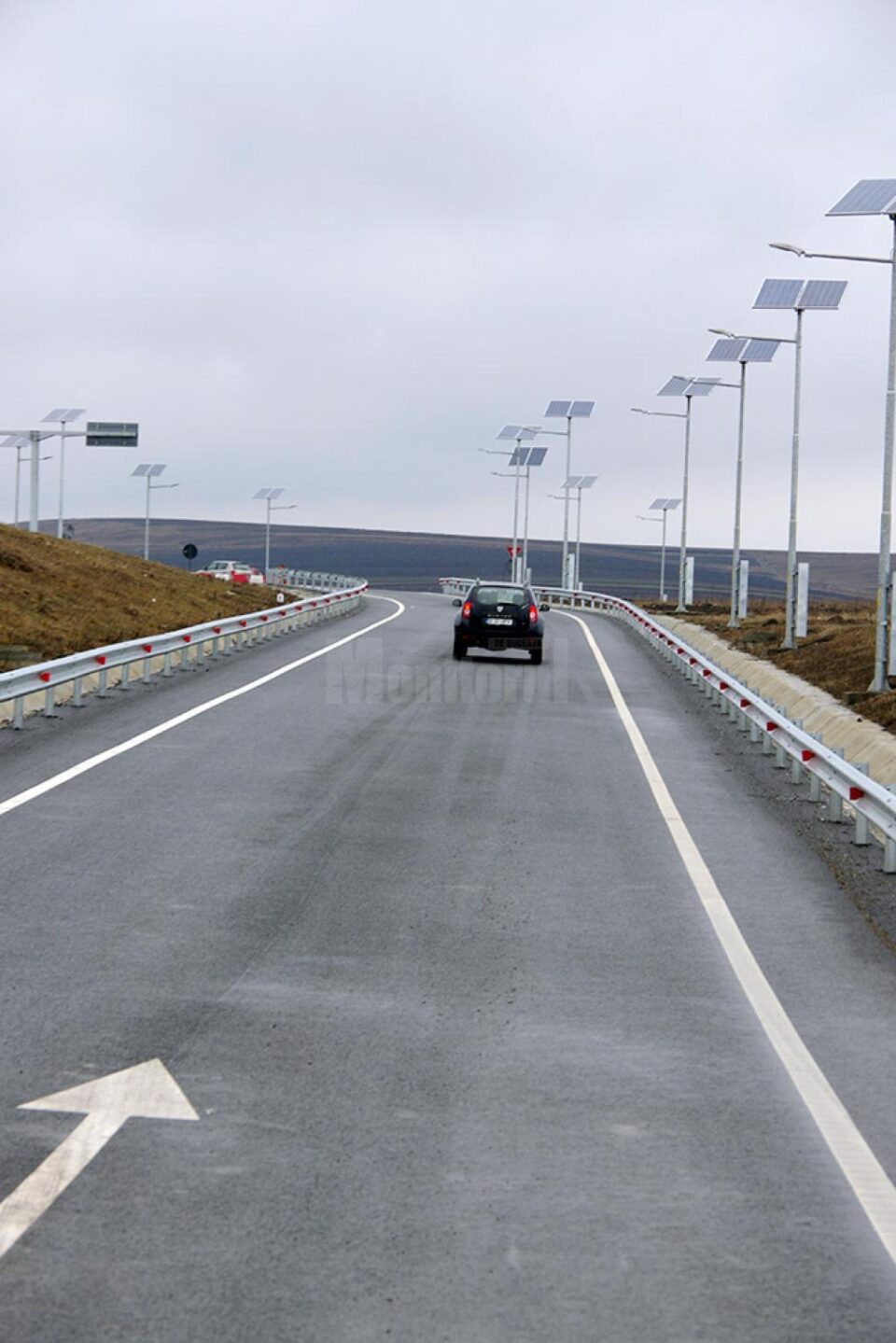 Singurul tronson finalizat al variantei ocolitoare a Sucevei
