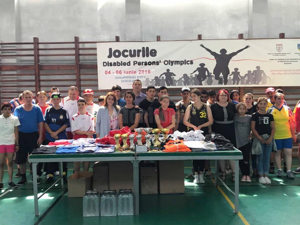 Jocurile „Disabled Persons' Olympics”, la Centrul Școlar Suceava