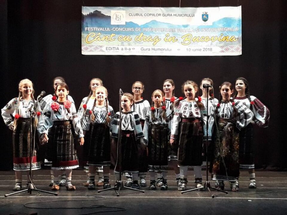 Festivalul județean „Cânt cu drag în Bucovina!”, la Gura Humorului