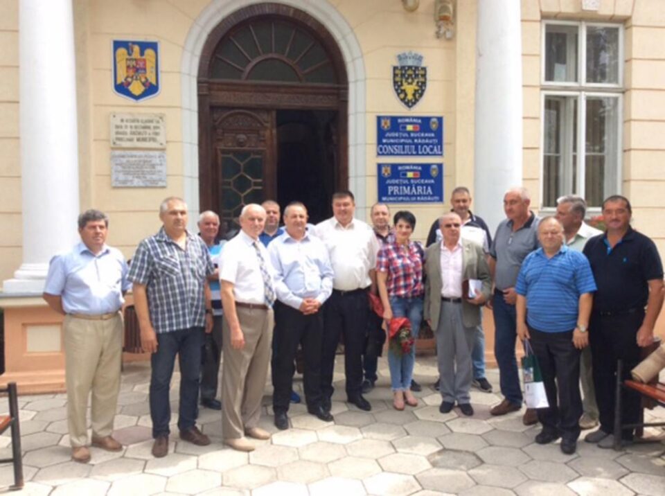 O delegație a polițiștilor moldoveni vizitează Bucovina