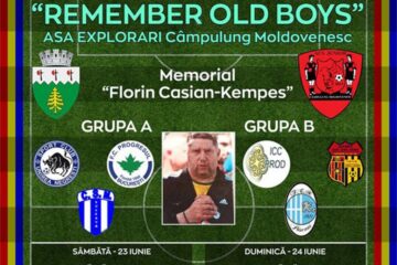 Nume importante vor fi prezente la turneul de old-boys de la Câmpulung Moldovenesc