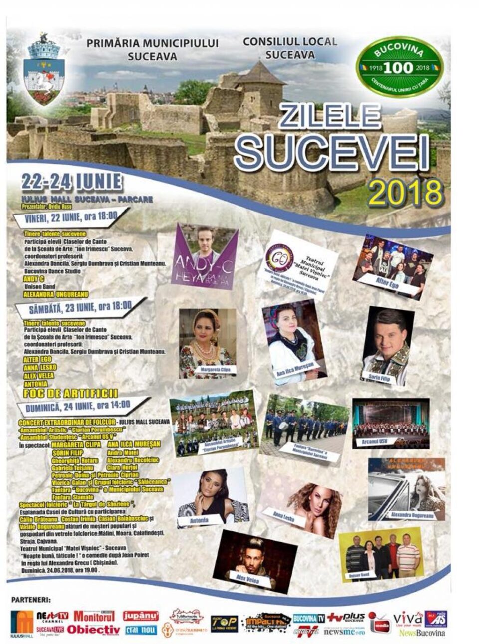 Zilele Sucevei, editia 2018