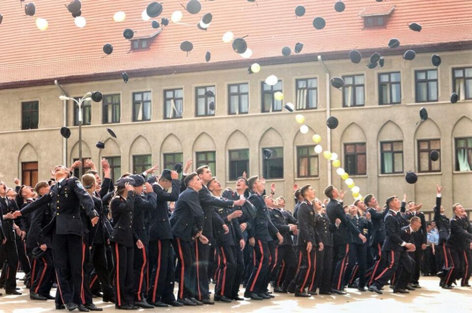 Ultimul apel de seară al promoției 2018. Foto: Bianca Nemțan