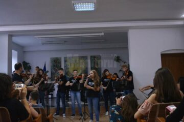 Concert de lansare al formației Electric Strings, de la Colegiul de Artă „Ciprian Porumbescu”