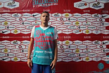 Goian, Chiruț și Prorociuc au jucat contra tinerilor din naționala Ucrainei, în Meciul Vedetelor, la turneul de baschet 3x3