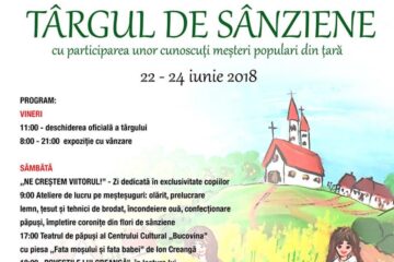 „Târgul de Sânziene” are loc pe esplanada Casei de Cultură din Suceava