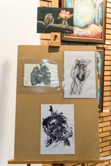 Expoziție de grafică și pictură a studenților suceveni, la Universitatea „Ștefan cel Mare”