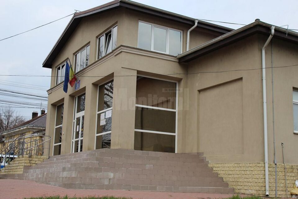 Sediul primăriei din cartierul Burdujeni