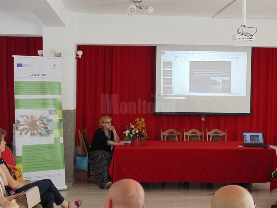 Proiect Erasmus Profesori din șase unități de învățământ special din județ, reuniți la Centrul Școlar Suceava