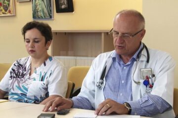 Dr. Agata Petrescu și dr. Mihai Ardeleanu