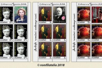 Emisiunea de mărci poștale „Artiști români contemporani”