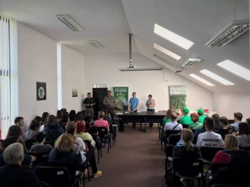 Parcul Național Călimani a găzduit etapa națională a concursului ”Tineri în Pădurile Europei - Young People in European Forests”