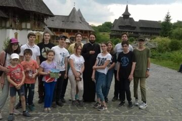 Copiii din Grupul de Cateheză al Bisericii „Sfântul Dumitru” din Suceava, în excursie în Maramureș