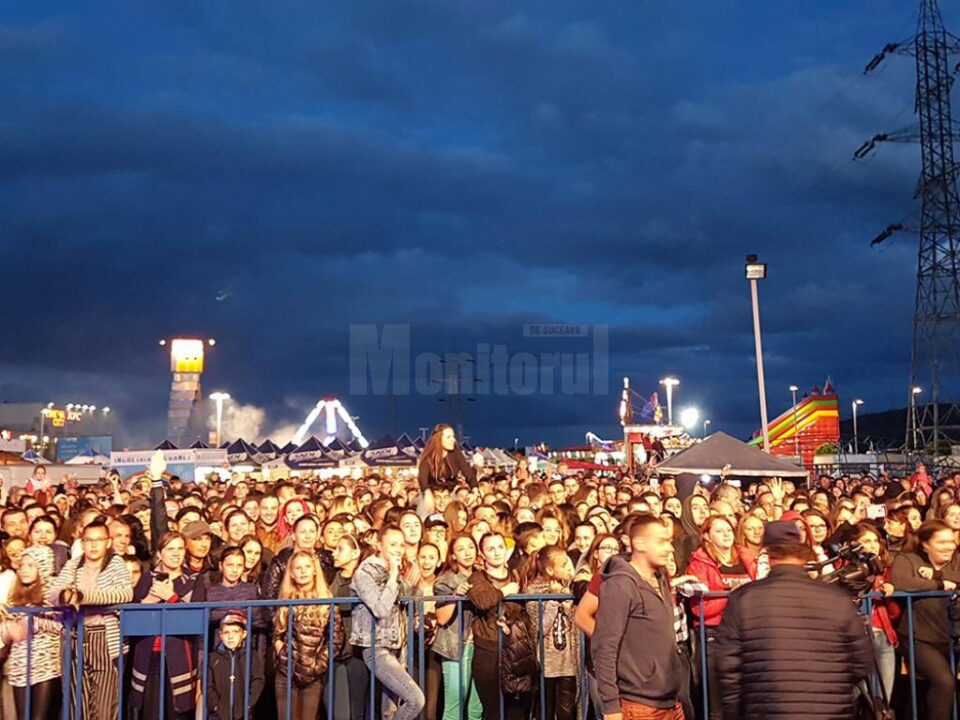 Peste 10.000 de suceveni au participat la Zilele Sucevei, în ciuda vremii capricioase