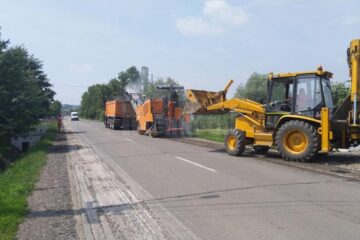 Lucrările pregătitoare de pe DN 29A, între Zvoriștea și Șerbănești