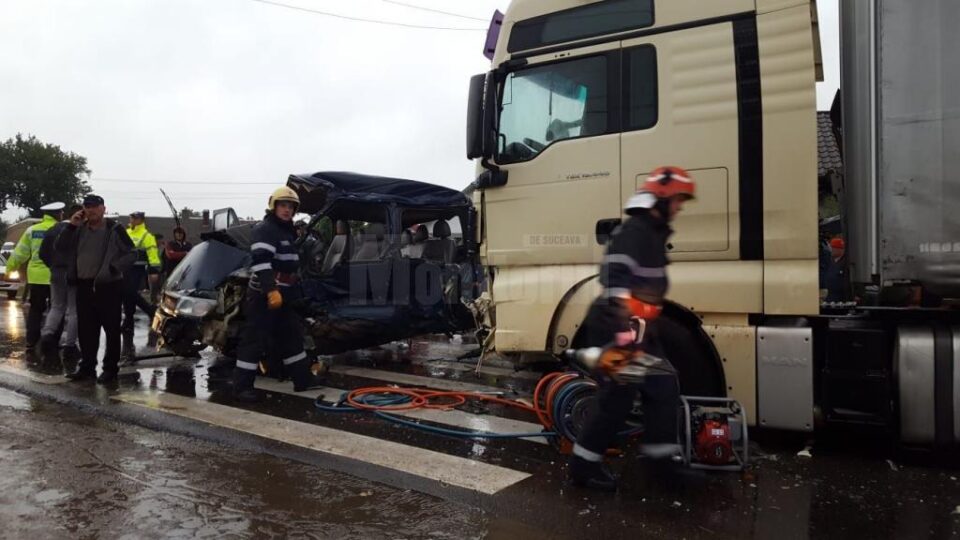Accident deosebit de grav la Milișăuți