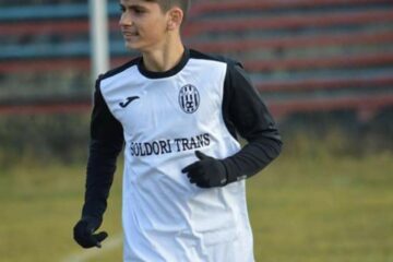 Atacantul Denis Solovăstru se află de mai multă vreme în atenția antrenorilor de la naționala Under 15
