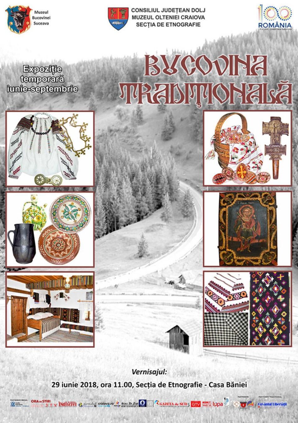 Expoziția temporară „Bucovina Tradițională”, la Muzeul Olteniei
