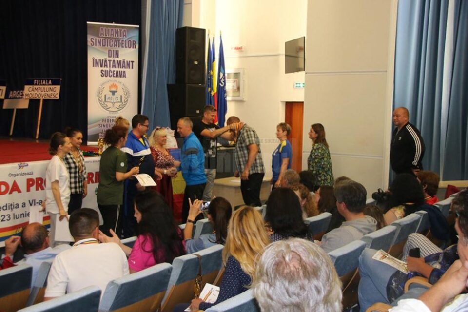 Festivitate de premiere a Spartachiadei