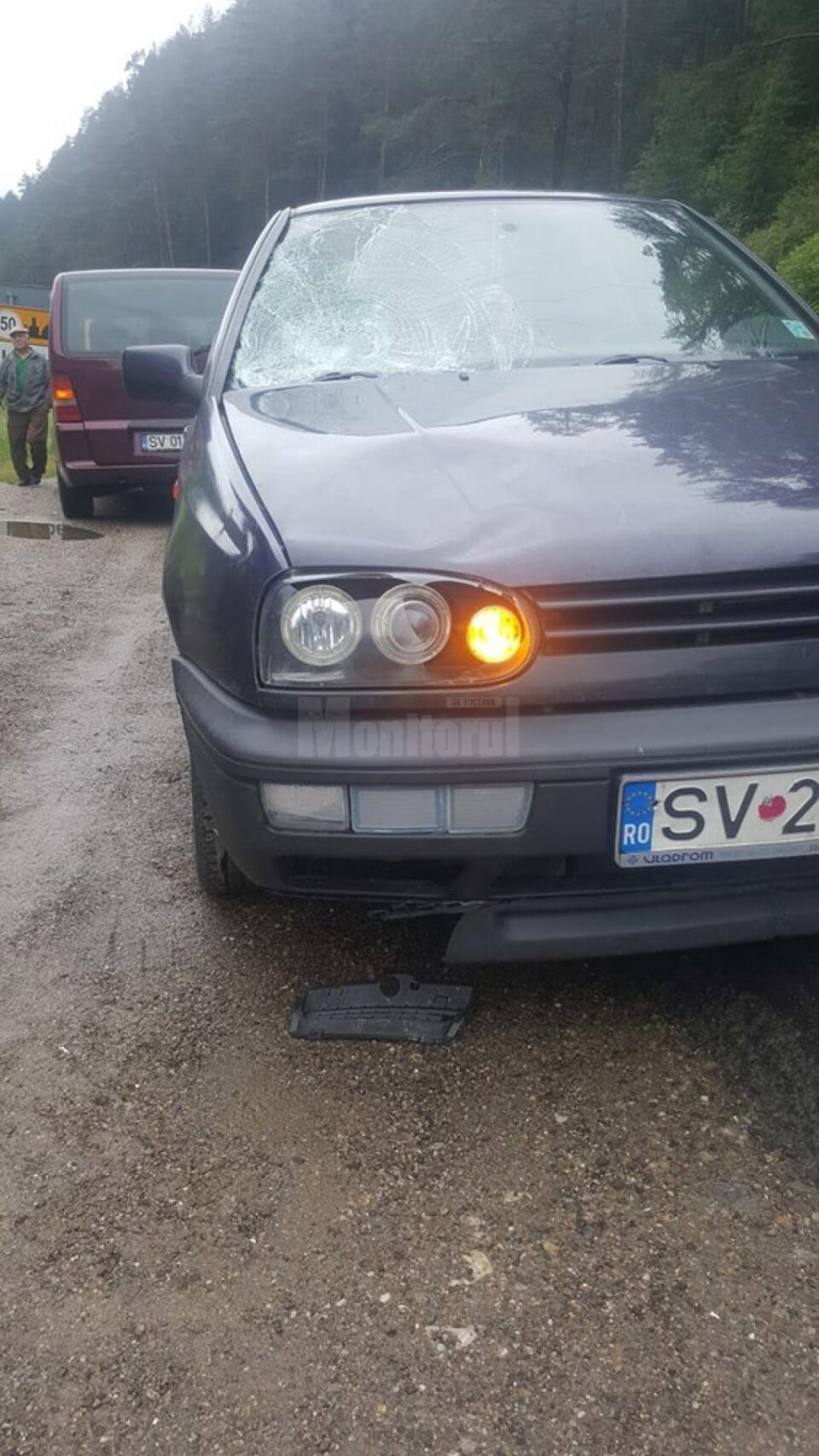 Impactul a fost foarte violent