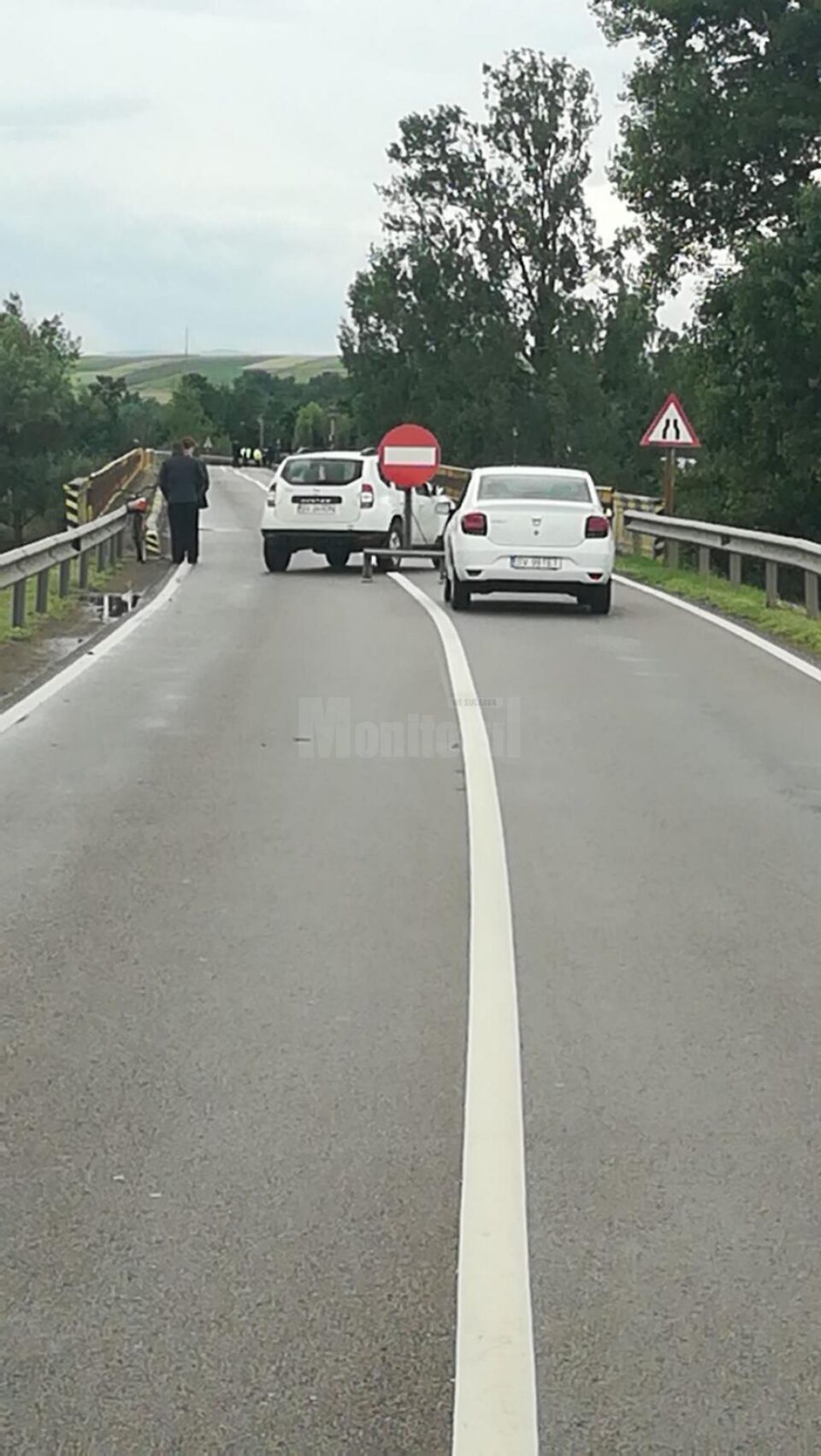 Podul de la Milișăuți a fost închis