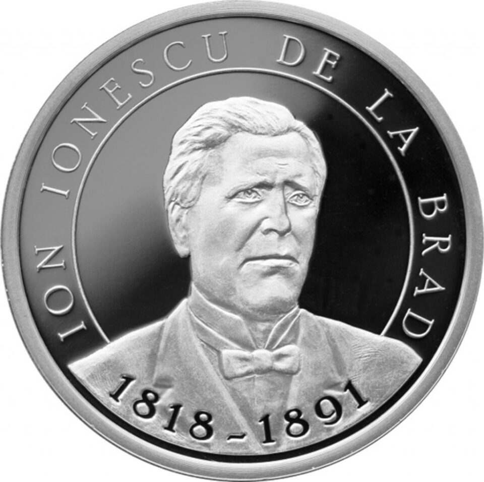 Monedă din argint - revers