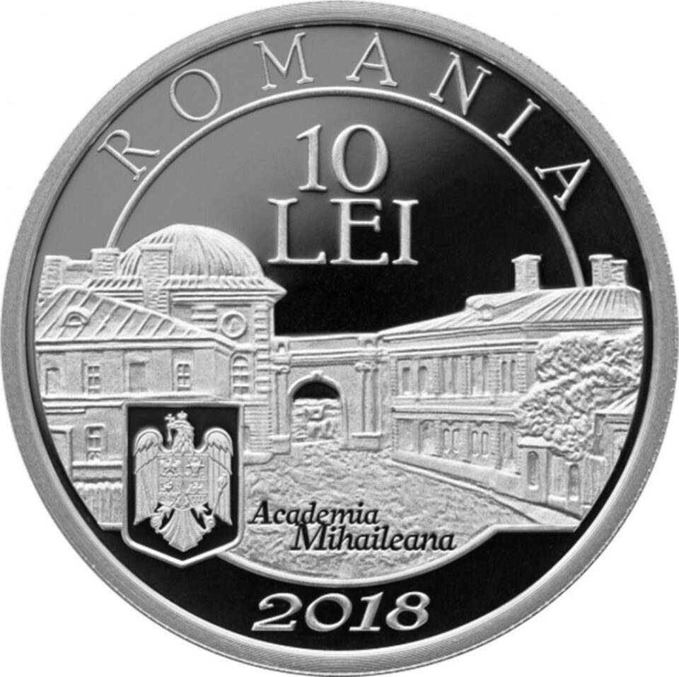 Monedă din argint - avers