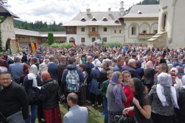 La manifestările de ieri au fost prezenți oameni din ambele părți ale Prutului