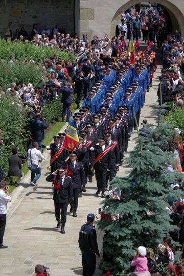 Freamăt unionist la mormântul de la Putna al lui Ștefan cel Mare, la împlinirea a 514 ani de la moartea domnitorului