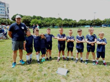 CSȘ Gura Humorului a ocupat două locuri III la primul turneu al naționalelor de minirugby