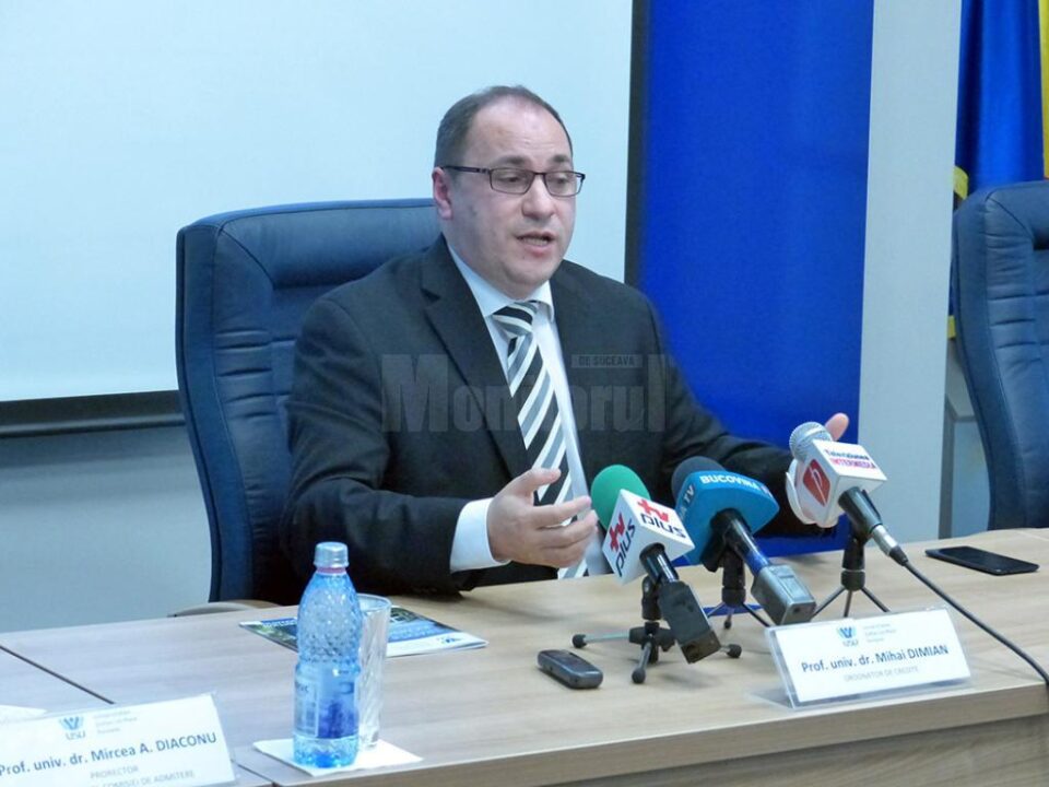Mihai Dimian, rectorul interimar al USV