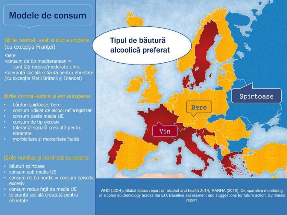 Vârsta medie la care tinerii încep să consume alcool este 14 ani