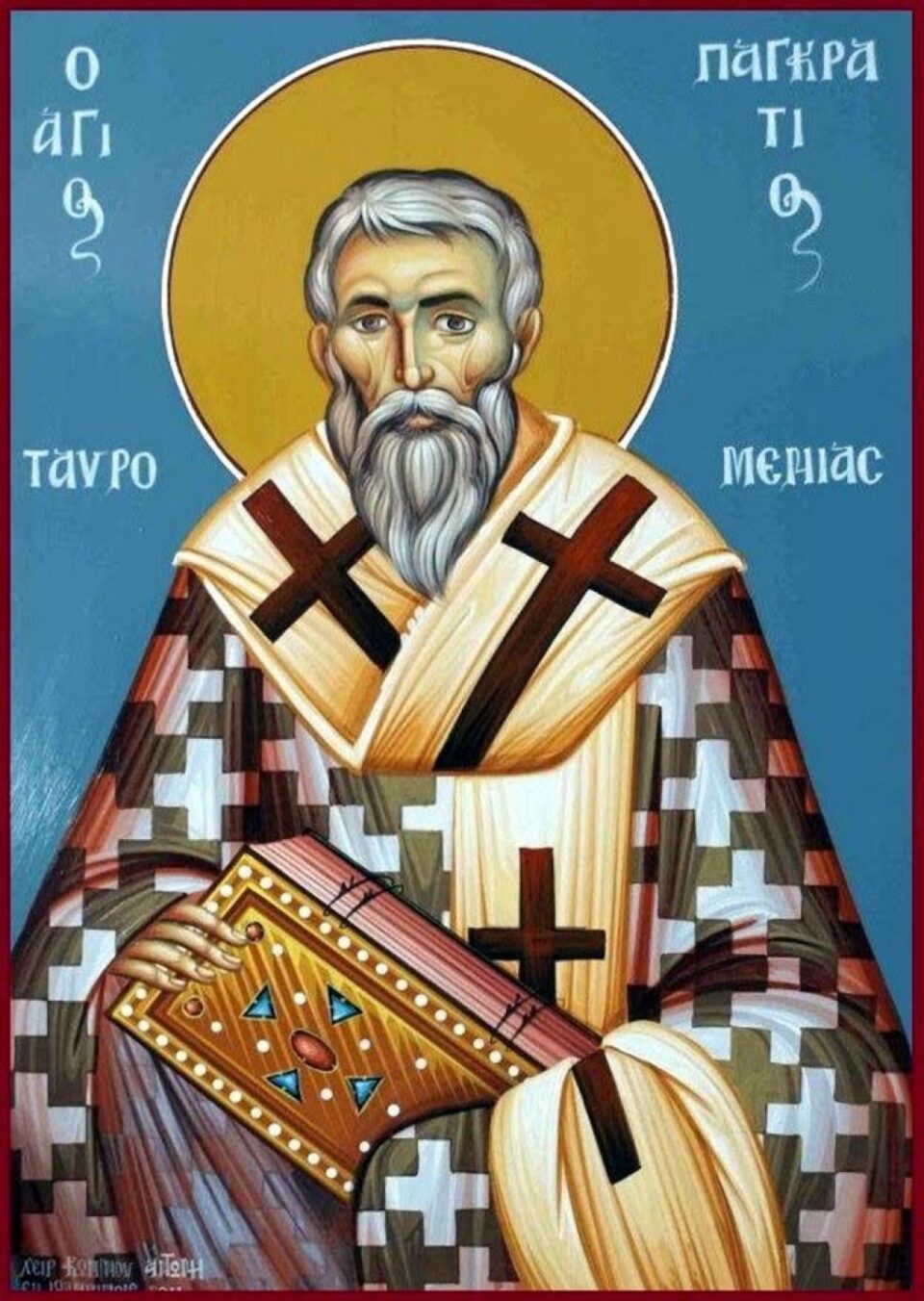 Sf. Sfințiți Mc. Pangratie, Episcopul Tavromeniei