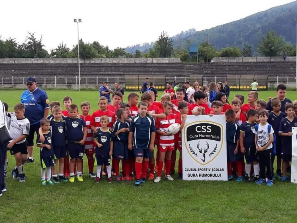 Gura Humorului a găzduit al doilea turneu din Campionatul Național de Minirugby