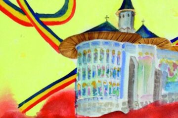 Expoziție de pictură în acuarelă dedicată Centenarului României