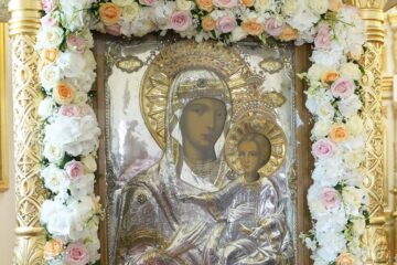 Icoana Maicii Domnului Prodromita de la Muntele Athos