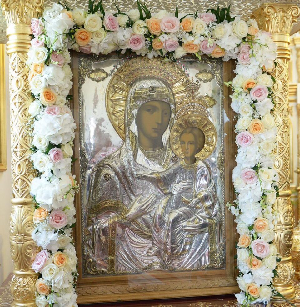 Icoana Maicii Domnului Prodromita de la Muntele Athos