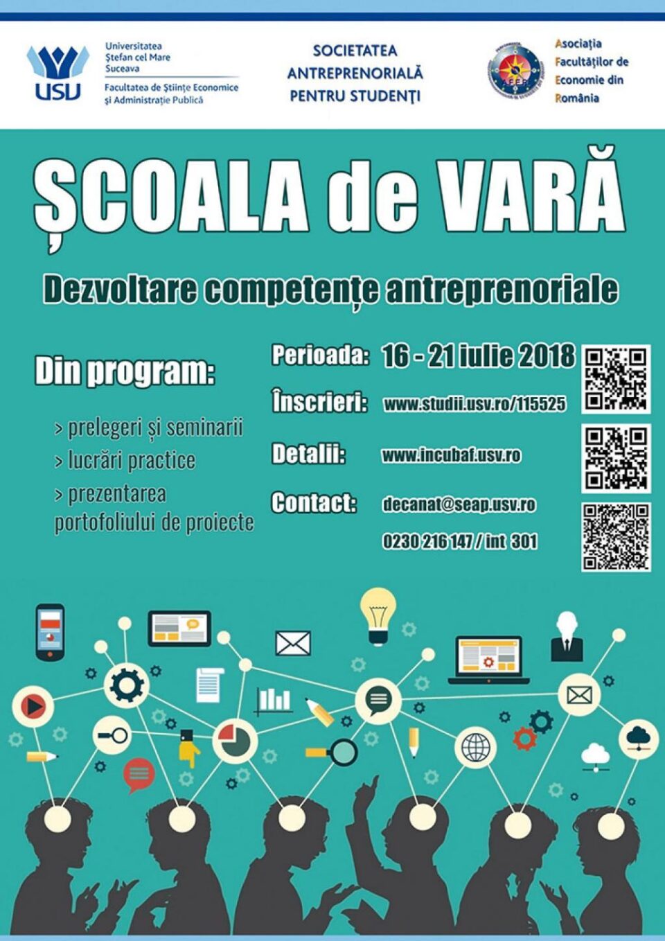 Școala de vară pentru dezvoltarea competențelor antreprenoriale, la Universitatea „Ștefan cel Mare” Școala de vară pentru dezvoltarea competențelor antreprenoriale, la Universitatea „Ștefan cel Mare”