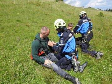 Exercițiul a pus accent pe salvare montane și evacuare aeriană
