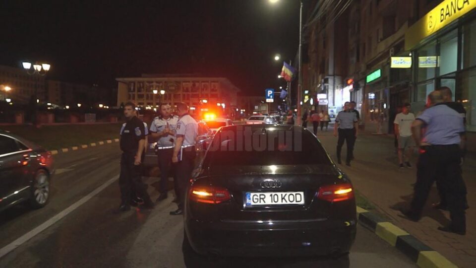 Polițiștii nu au dat de șofer