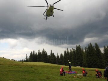 Exercițiul a pus accent pe salvare montane și evacuare aeriană