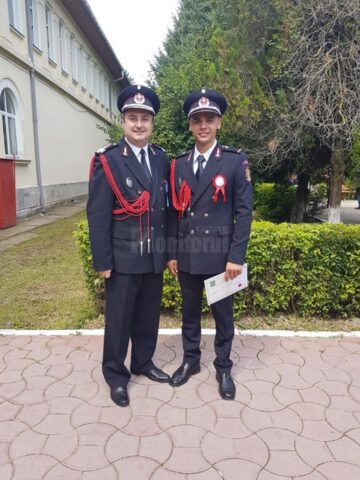 Un tânăr din Dornești a absolvit cu 10 pe linie Academia de Poliție „Al. I. Cuza” București