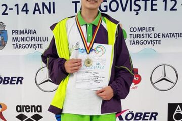 Maria Verciuc a câștigat cele mai multe medalii dintre sportivii din județ, patru de aur și patru de argint