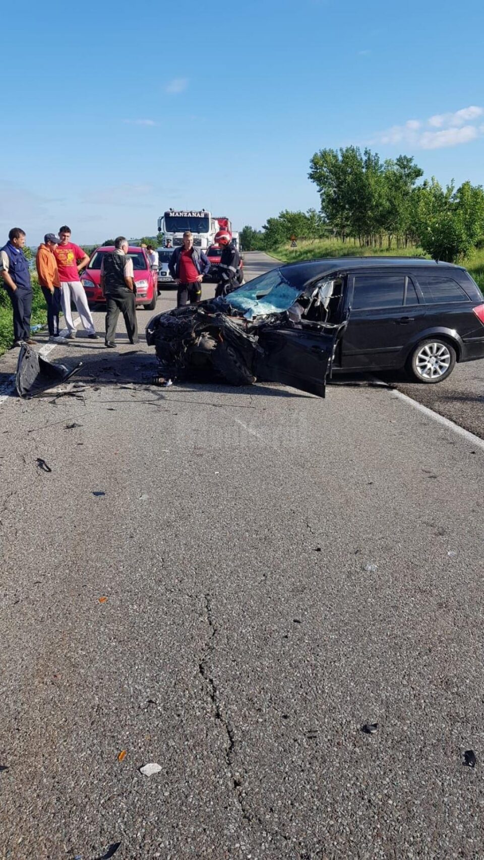 Al patrulea autovehicul implicat