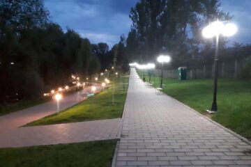 Zona de agrement a Sucevei va fi deschisă până la 23.00, ca urmare a pornirii iluminatului public