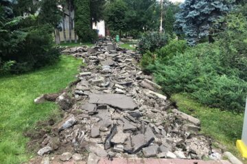 Locul asfaltului urmează să fie luat de pavele